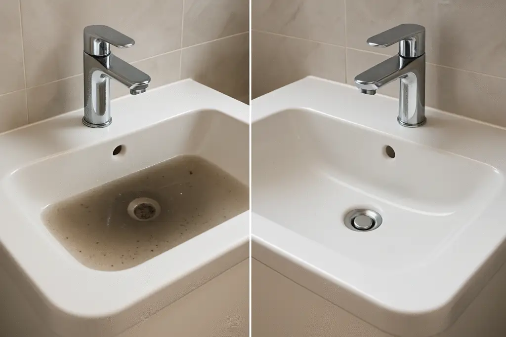 Comment déboucher le trop-plein d’un lavabo