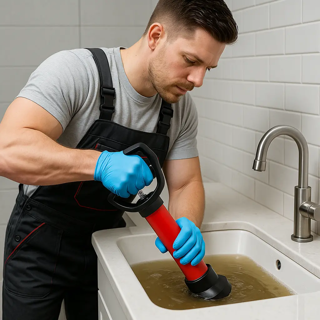 Débouchage de lavabo