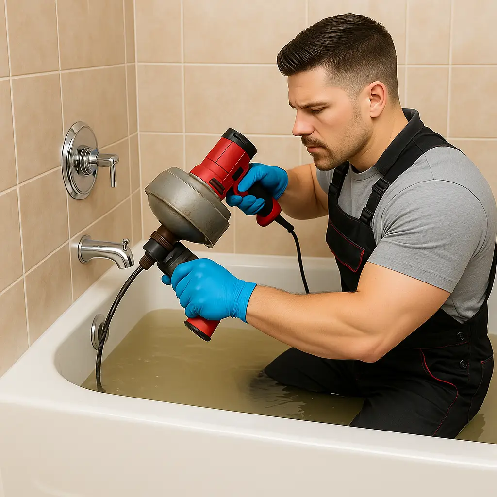 débouchage de baignoire